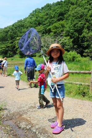 ザリガニ釣り