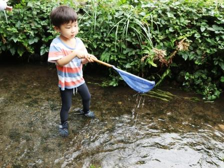 川遊び