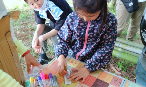 クラフト　環境学習　間伐材活用