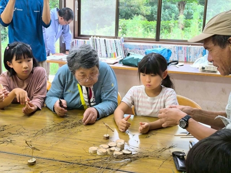 竹で何を作ろうか考え中