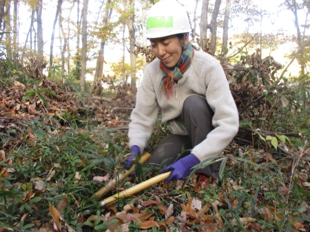 下草刈りに挑戦