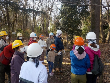 自然観察スタート